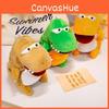 Hand Plush Dragon Puppet Toy  Cartoon  Movable Mouth For Performance Decoration