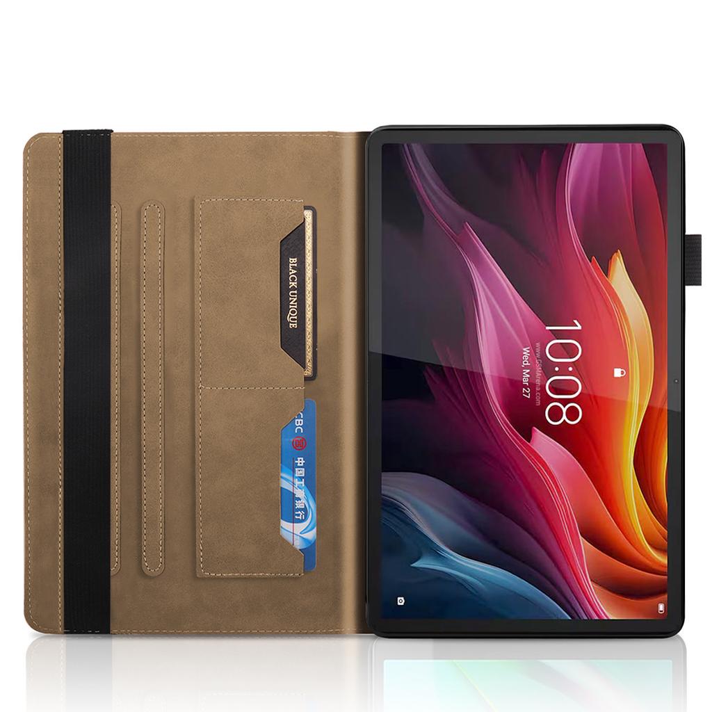 Применимо к чехлу-книжке из кожи для планшета Lenovo Xiaoxin Pad Pro 12.7, чехол-подставка с карманами Tab K9, тиснение "Древо жизни"