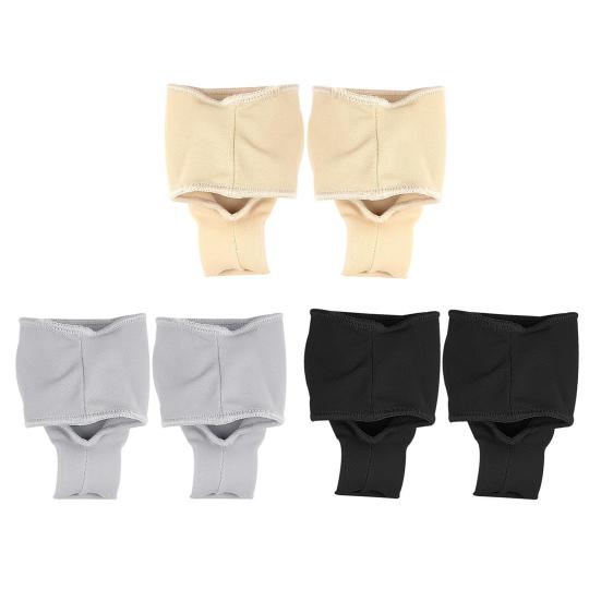 3 пары устройства для коррекции пальцев ног, дышащая ткань, эргономичный корректор пальцев ног, адаптивная посадка, рукав для коррекции косточки