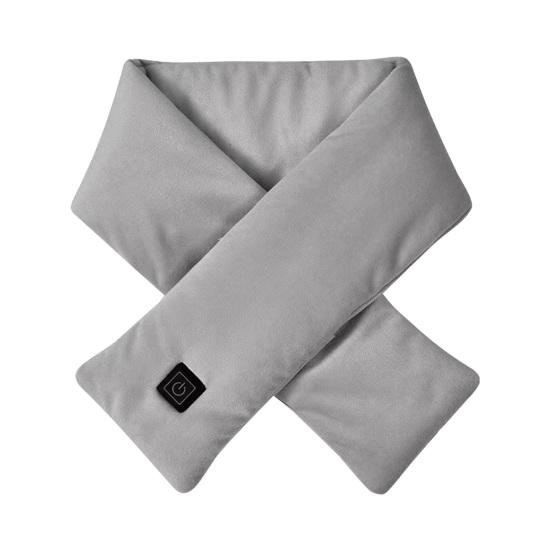 Термошарф с подогревом от USB, 3 уровня температуры, однотонный утолщенный шарф, осень-зима