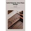 1PC Tea Tray Walnut Wood Tea Tray Dry Tea-Table With Drainage Office Home Use Chinese Style Teaware Accessories Rack