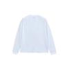 Li Ning Sports Casual Fashion Универсальная футболка с круглым вырезом и длинным рукавом для мужчин, топы белого цвета YTLU039-2
