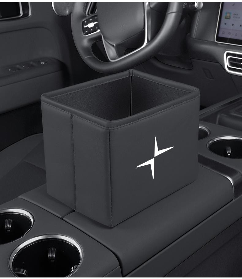 Складная мусорная корзина для хранения для автомобилей Polestar 6, 4, 2