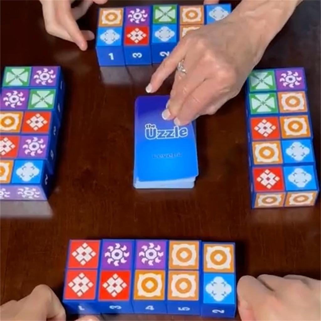 Набор настольных игр и конструкторов — идеальный семейный набор развлечений — динамичные головоломки для детей от 4 лет — несколько уровней сложности — от 2 до 4 игроков