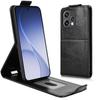 Для Oppo Reno15 5G (Глобальный) / Reno15c 5G (Китай) Подставка Чехол Магнитная застежка Вертикальный откидной Кожаный чехол для телефона с держателем для карт