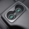 Car Non-Slip Coasters Auto Emblem Decoration Water Cup Holder Pad For Land Rover Range Rover Discovery 3 4  Freelander 2 Evoque YU3