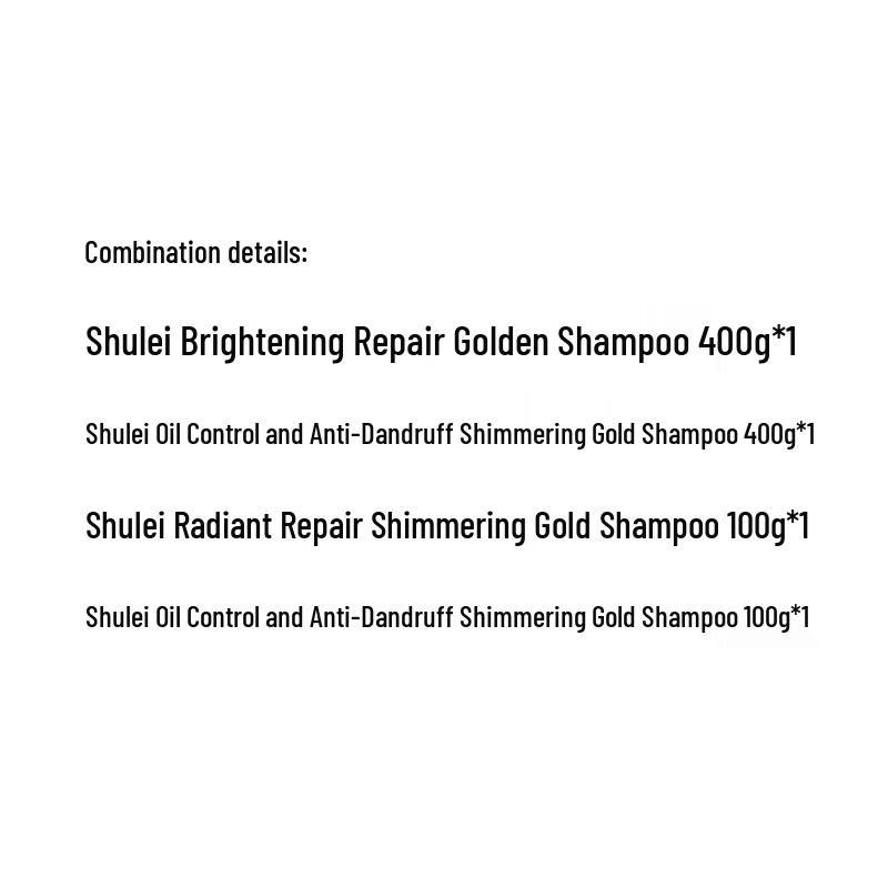 SURE Gold Shampoo Gift Set