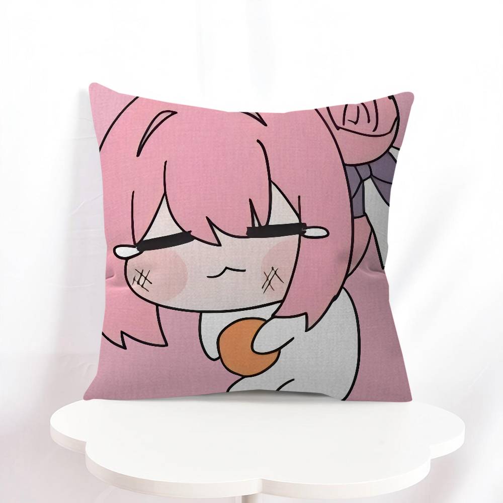 D-Dorothy DORO Cartoon Animation Personalized Picture Text Home Decorative Pillows Household Gifts 45x45cm