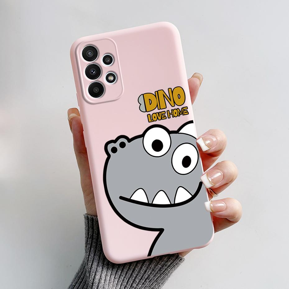 For Samsung Galaxy A53 5G Case Cover SM-A536B Stylish Painted Silicone Soft Protector Cover For Samsung A23 A33 A73 5G A 53 Capa