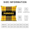 Подушка с принтом 'Жареная курица Popeyes' Наволочка Декоративная наволочка для дивана в гостиной Простая бытовая легкая роскошь