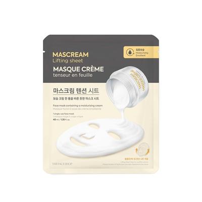 [THEFACESHOP] Маска-крем Tension Sheet Интенсивное увлажнение