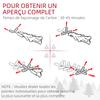Artificial Christmas Tree 180cm LED Lights 793 Snow-Covered Branches Highly Realistic Foldable Steel Stand Green