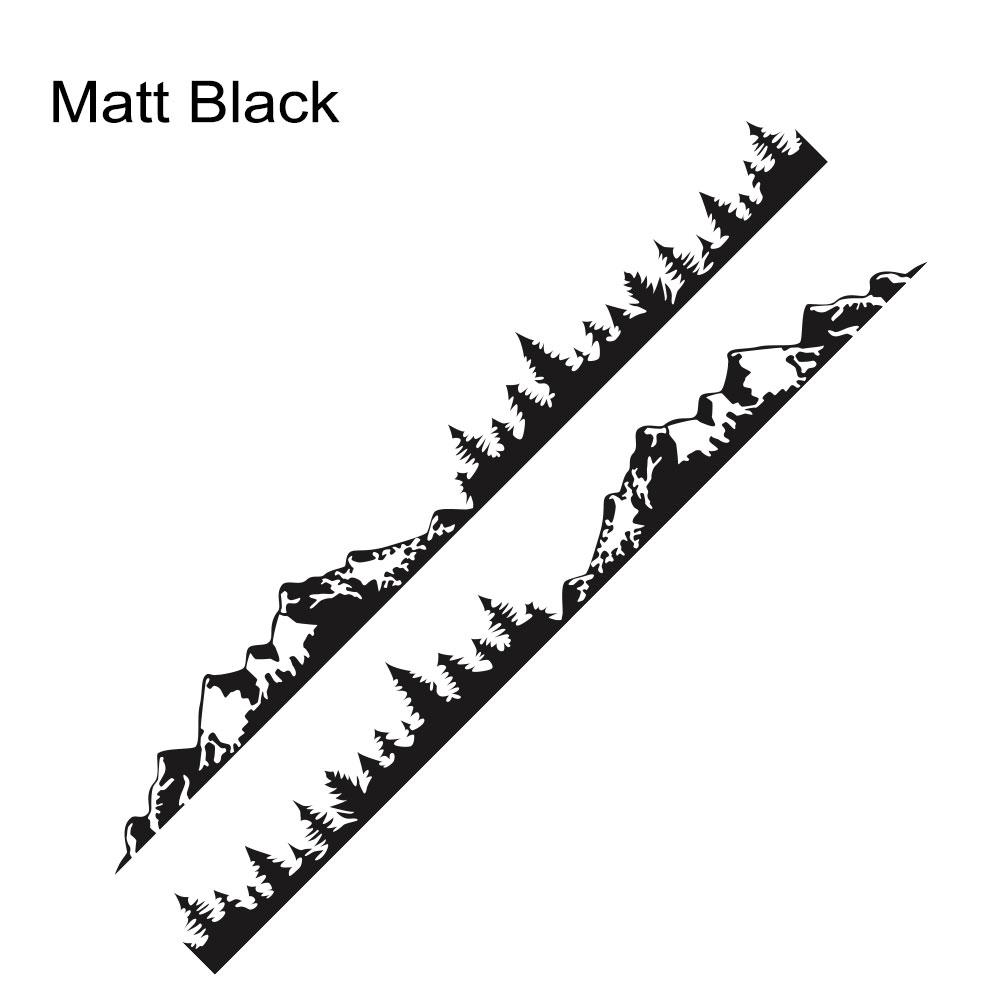 2PCS Car Side Door Stickers For Mercedes Benz Citan 109 Tuning Accessories Camper Van Mountain Graphics Vinyl Film