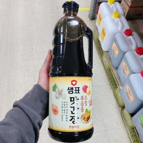 Sempio Seasoned Soy Sauce For Braising And Stir-Frying 1.7L