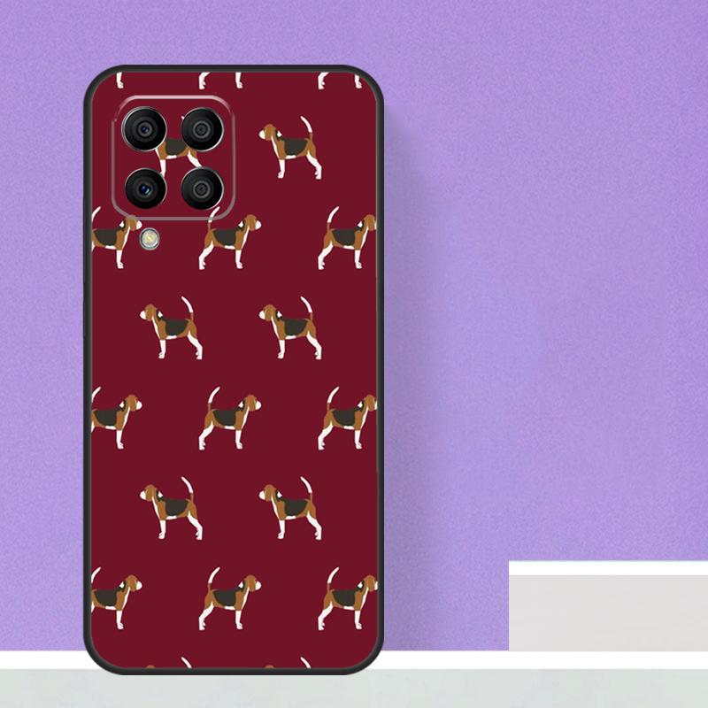 Beagle Dog For Samsung Galaxy M12 M32 M52 M14 M34 M54 M21 M51 M31 M30s M20 M15 M55 M13 M33 M53 Case