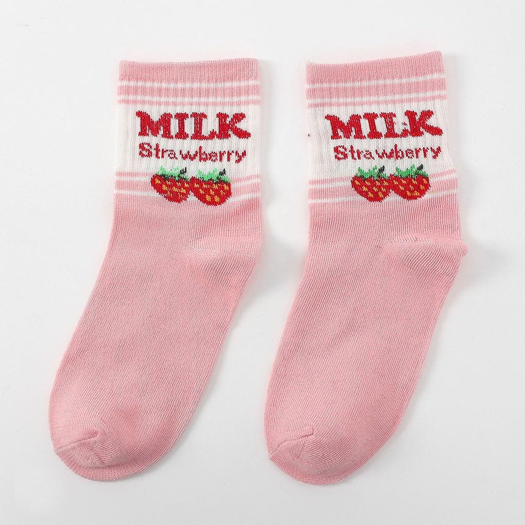 20 пар Женских носков среднего размера Milk Love Модные носки