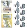 8 Pcs. Shower Door  Rollers 25Mm Roller Guide For Shower Cabinet Glass