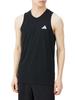 Adidas Feelready Training Sleeveless Train Size T-Shirt, Essentials, Men's, US326, Black/White (IC6945)