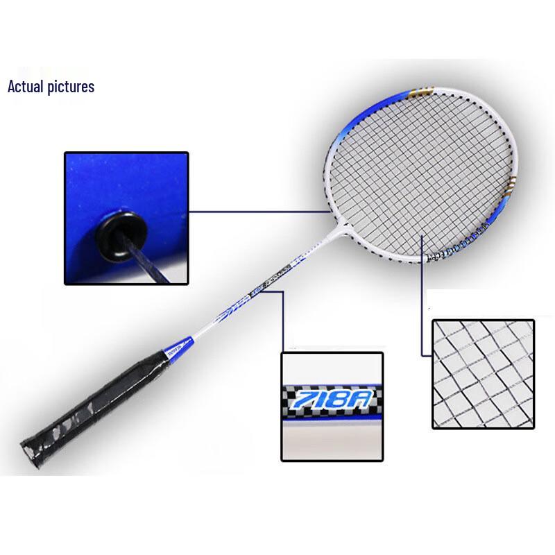 WEZHO Aluminum Alloy Badminton Racket Set