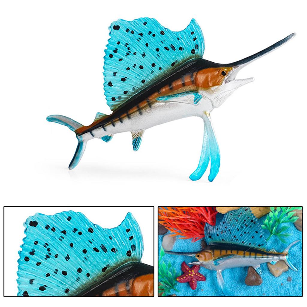 Многотипные пластиковые фигурки рыбок для аквариума, модель рыбок для ландшафтного аквариума, декор для стола, аквариума
