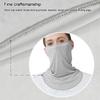 Hanging Ear Headband Ice Silk Sunscreen Mask Head Face Neck Gaiter Face Cover Scarf Headband Scarf