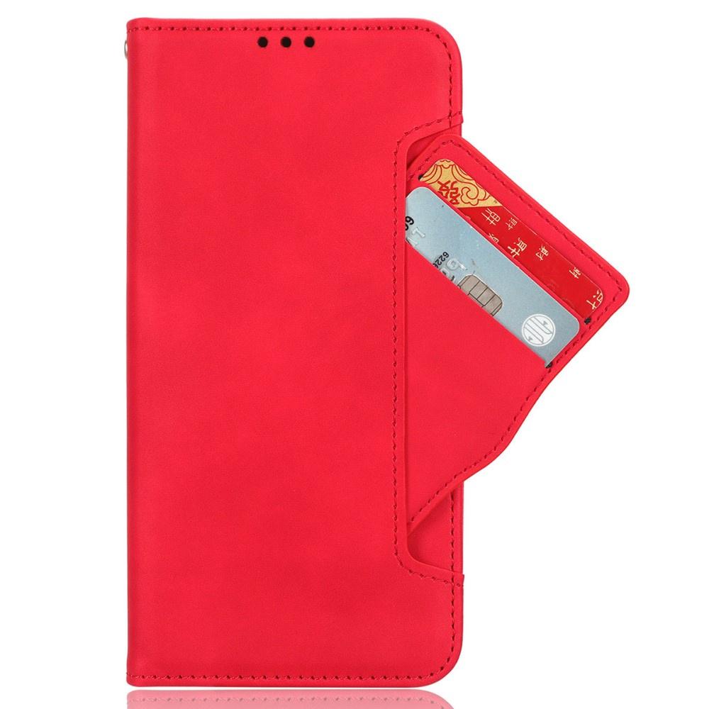 T Phone 2 Pro 5G Flip Case, Card Slot, Red