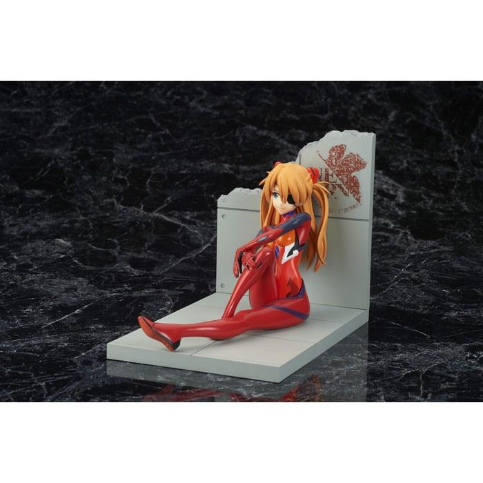 [Shin Evangelion] Asuka Langley Plugsuit Ver. New Theatrical Version Color 1/7 Scale PVC Painted Figure BF090 One Size