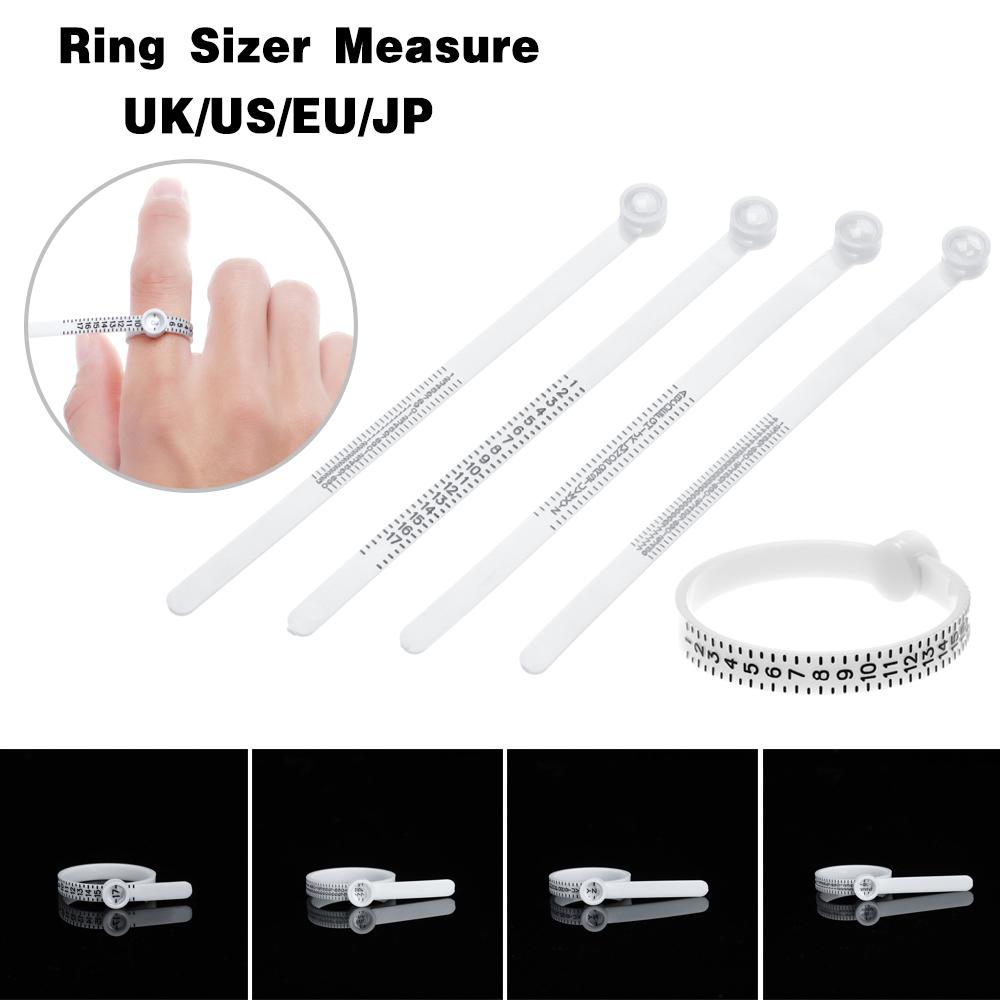 Fashion Sizes A-Z UK/US/EU/JP Finger Gauge Genuine Tester Ring Sizer Measure Wedding Ring Band