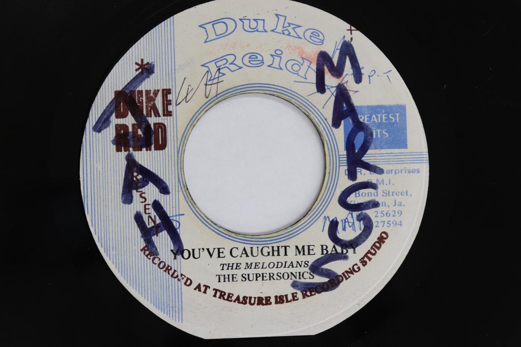 7-дюймовая пластинка MELODIANS TOMMY MCCOOK THE SUPE Youve Caught Me Baby NONE DUKE REID GREA Ямайка Регги Ска Даб Б/у