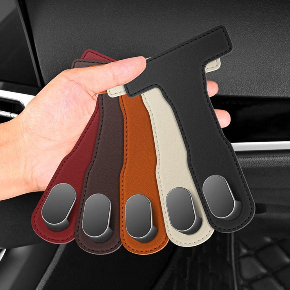 Space-Saving Car Hanging Hook Foldable Seat Back Hanger Convenient Car Glove Box Hook Storage