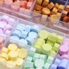 200 шт. сургучные бусины красивых цветов, простые в использовании восьмиугольные восковые бусины для приглашений, открыток, конвертов, подарочная упаковка