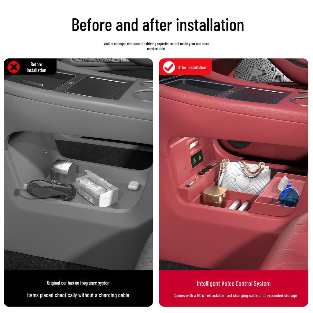 Аксессуар AITO M8/M7: Ароматический диффузор с управлением и быстрая зарядка