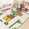 Cute Game Children Carpet Pvc Non-slip Floor Mat Kids Play Rug Bedroom Bedside Foot Mats Home Decoration Rugs for Living Room