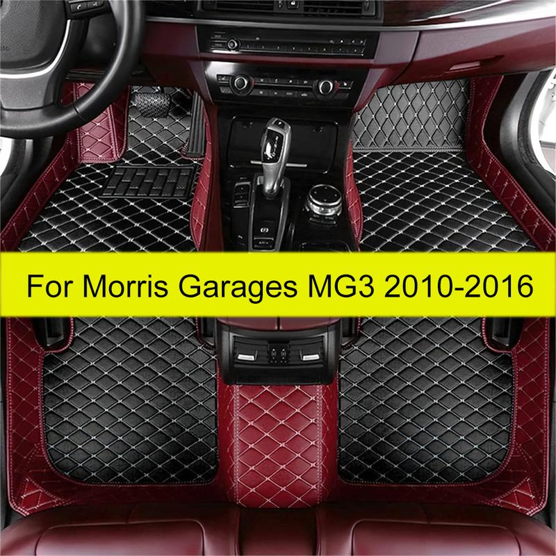 Car Floor Mats For Morris Garages MG3 2010 2011 2012 2013 2014 2015 2016 Auto Foot Pads Carpet Cover Interior Accessories