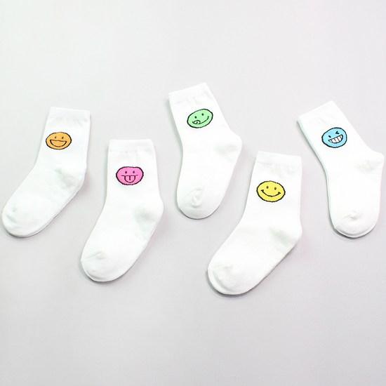 Kids Future Children’s Mini High Fashion Socks 5 Piece Set, a Popular Character In Korea