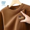 JEANSWEST LIFE Men's Waffle Knit Drop Shoulder Sweatshirt