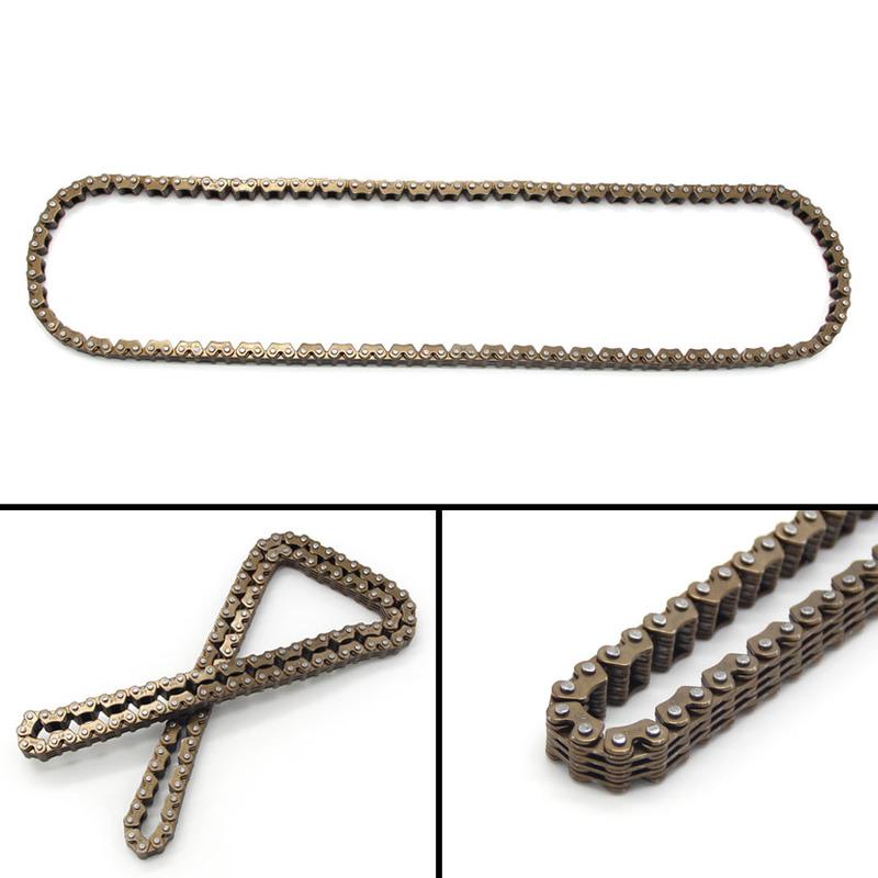Motorcycle Timing Cam Chain for Yamaha Grizzly YFM600FWA YFM600F YFM600FH 600 4x4 XT600 Wheel Sprocket Cha Brush Set Parts