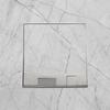 Embedded Invisible Floor Socket Stainless Steel Marble Style Universal Three Hole Flat USB Charging Power Socket