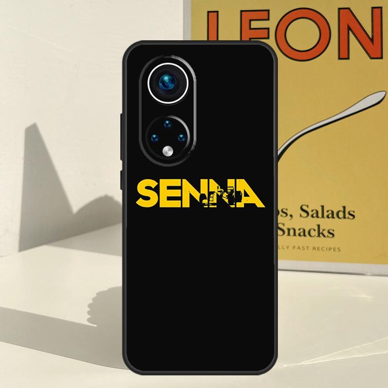 Чехол Ayrton Senna F1 для Huawei P30 P20 P60 P40 Lite Nova 9 5T P Smart Honor Magic 5 Pro 50 70 X8 X9a