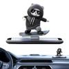 Skateboarding Bear Car Decor Skater Bear Auto Interior Decoration Dashboard Ornament Car Accessories for Car Interior Decor