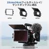 NEEWER Square Filter 2 Pieces Both Sides 30 Layer Nano Coating Nema Filter ND Filter Compatible for NEEWER Matte Box Tilta SmallRig ND0.9/1.8 (3/6