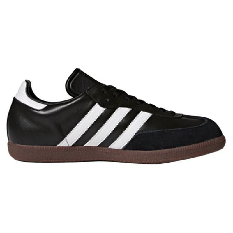 Adidas Samba Leather 'Core Black' Sneakers 019000