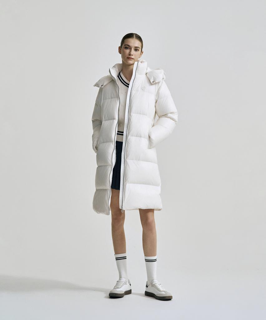 Sergio Tacchini W Daily Long Down Jumper (White)