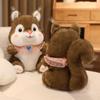 Bow Knot Plush Squirrel Doll Cute Squirrel Plush Doll Squirrel Plush Toy  Boys Girls
