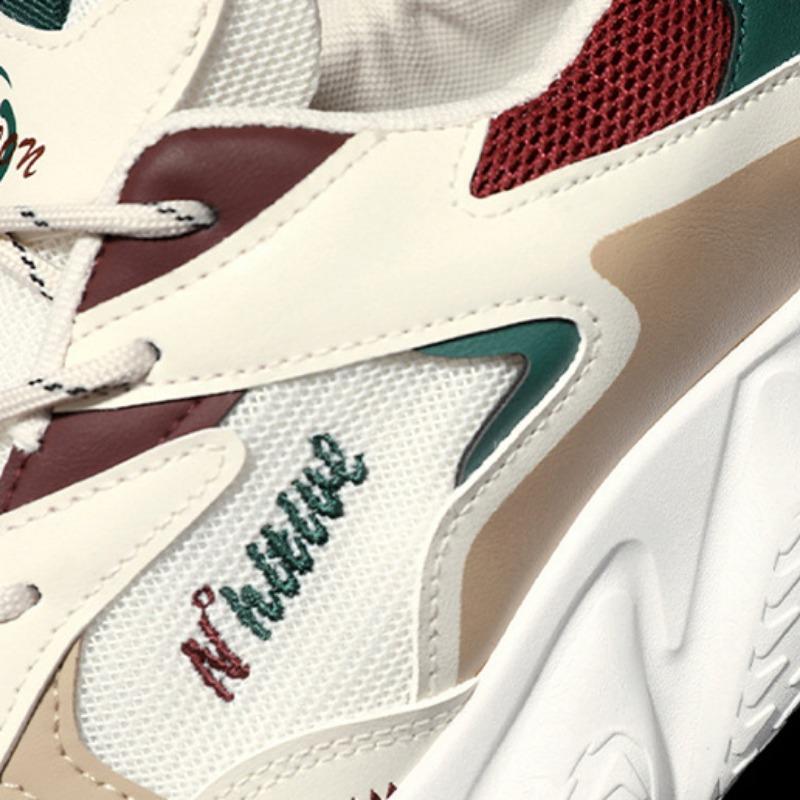 New Sports Shoes for Men Spring Summer Breathable Versatile Platform Running Sneakers Trendy Wear-resistant Tennis Training Shoe