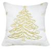 Embroidery Plushie Pillow Case 45x45cm Cushion Cover New Throw Pillow Cover  Christmas Decor
