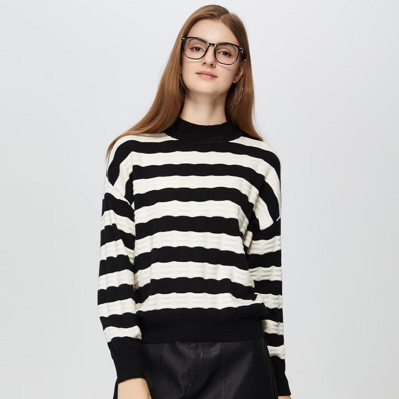 Women's Striped Pullover Sweater