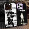 Чехол для телефона Playboi Carti O-Opium Rap Для IPhone 16 15 14 13 12 11 17 Pro Max Plus Цвет Серебристый Корпус