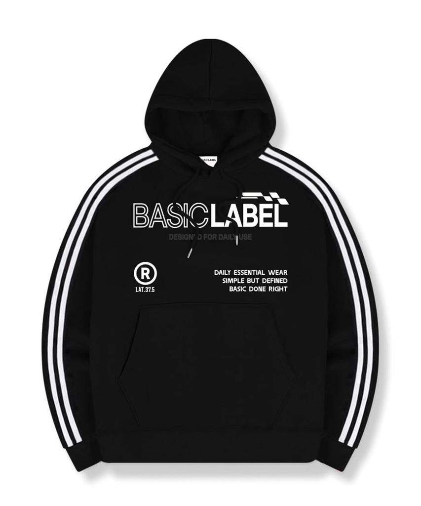 BASIC LABEL Худи стандартного кроя оверсайз 4 цвета [Blbi_6003]