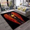 Gothic Serpent Viper 3D Python Snake Carpet Rug for Home Living Room Bedroom Sofa Doormat Decor,kids Area Rug Non-slip Floor Mat